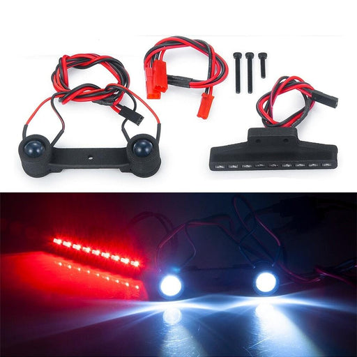 Front/Rear Headlight/Tail Lights for Traxxas E-REVO 1/16 Onderdeel Yeahrun 