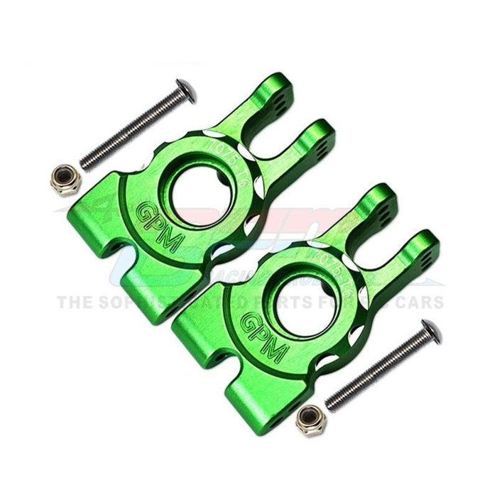 Front/Rear Knuckle Arm + C-Hub for Traxxas Sledge 1/8 (Aluminium) Onderdeel GPM Rear Knuckle Green 
