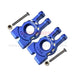 Front/Rear Knuckle Arm + C-Hub for Traxxas Sledge 1/8 (Aluminium) Onderdeel GPM Rear Knuckle Blue 