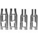 Front/rear Lower Suspension Arm for HPI 1/10 (Aluminium) 101213 Onderdeel New Enron All GRAY 