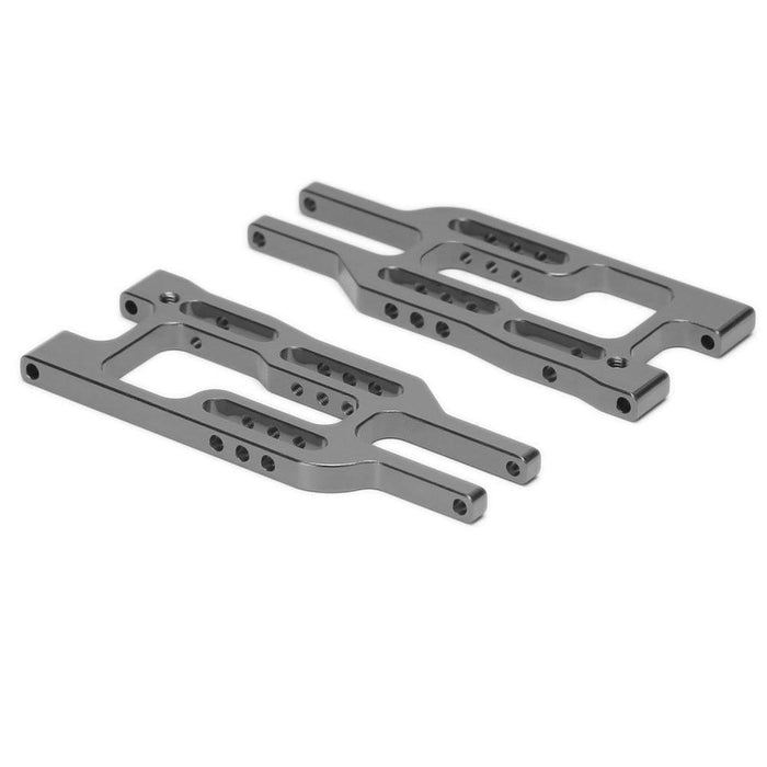 Front/rear Lower Suspension Arm for HPI 1/10 (Aluminium) 101213 Onderdeel New Enron Front GRAY 