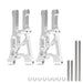 Front/rear Lower Suspension Arm HPI 1/8 (Aluminium) 107899, 107900 Orderdeel New Enron Front SILVER 