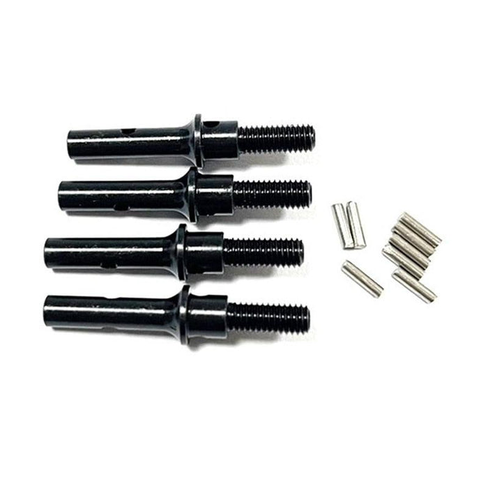 Front/Rear Portal Axle Drive Shaft Set for FMS FCX24 (Steel) - upgraderc
