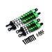 Front/rear Shock Absorbers Set for WLtoys 1/12 (Metaal) Schokdemper upgraderc Green 