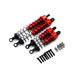 Front/rear Shock Absorbers Set for WLtoys 1/12 (Metaal) Schokdemper upgraderc Red 