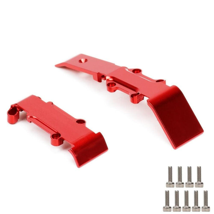 Front/Rear Skid Plate for Traxxas 1/16 (Aluminium) 7043 Onderdeel New Enron FRONT-REAR RED 