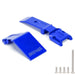 Front/Rear Skid Plate Set for Traxxas 1/10 (Aluminium) Onderdeel New Enron FRONT BLUE 