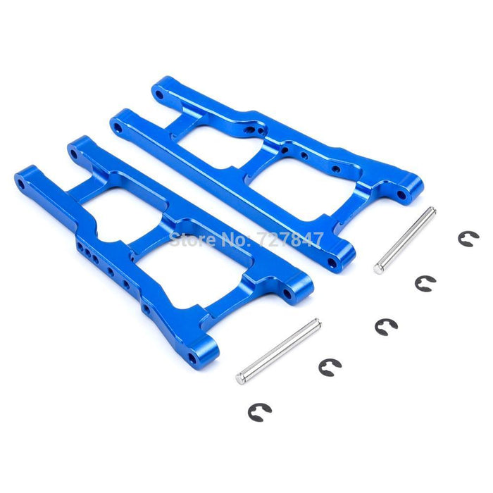 Front/rear suspension arms (Aluminium) #3655 for 4WD Slash, Rustler, Stampede, XO-1 Onderdeel Readytosky Rear Arm Blue 