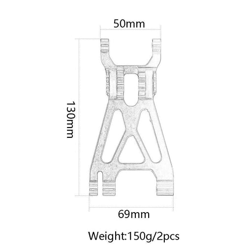 Front/rear Upper Lower Suspension Arm Set for HPI 1/8 (Metaal) 85238 Orderdeel RC123 