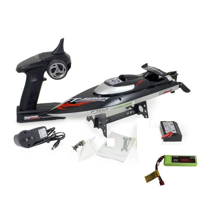 Bateau de course sans brosse FT012 2.4GHz 45 KM/H 4CH PNP | Feilun Bateau de course sans brosse FT012 2.4GHz 45 KM/H 4CH PNP | Feilun