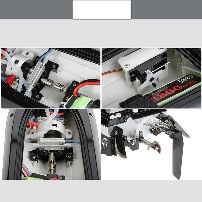 FT012 2.4GHz 45KM/H 4CH Brushless Racing Boat PNP - upgraderc