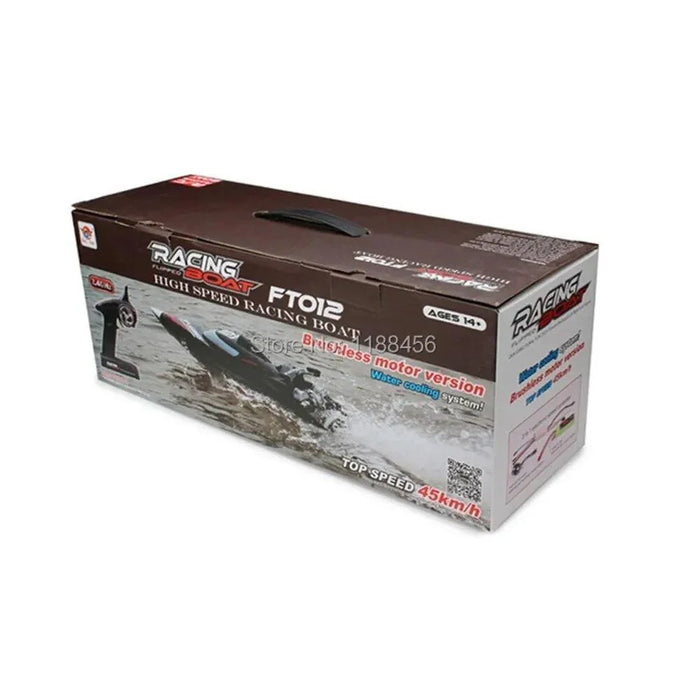 FT012 2.4GHz 45KM/H 4CH Brushless Racing Boat PNP - upgraderc