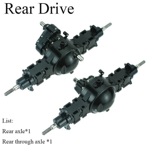 Full Metaal Drive Axle Through/Front/rear for Tamiya 1/14 Truck Onderdeel CGRC Rear Drive 