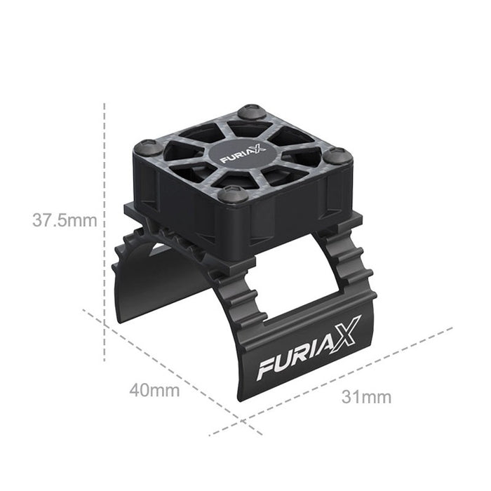 SkyRC FuriaX CoolSink 1/10 Motor Fan Kit (Black)