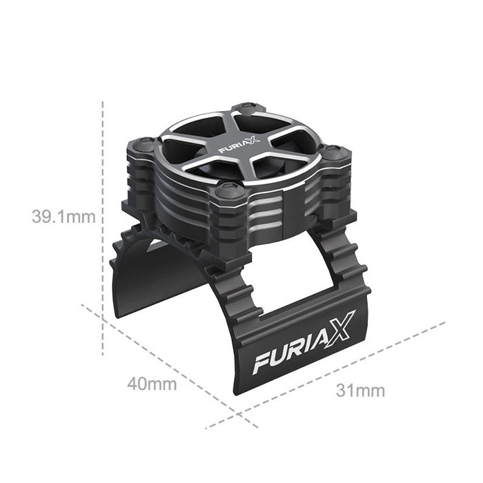 SkyRC FuriaX CoolSink Pro 1/10 Motor Fan Kit (Black)