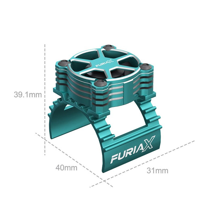 SkyRC FuriaX CoolSink Pro 1/10 Motor Fan Kit (Green)