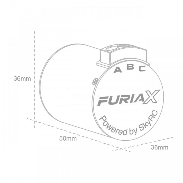 SkyRC FuriaX Supa 3650 Brushless Motor 3100KV