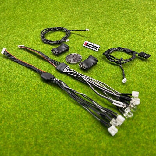 Fury Bear Sound & Light Simulation System for Tamiya Truck 1/14 Elektronica upgraderc Matching light group 