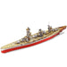 Fuso Battleship 3D Model (330 Messing+RVS) Bouwset Piececool 
