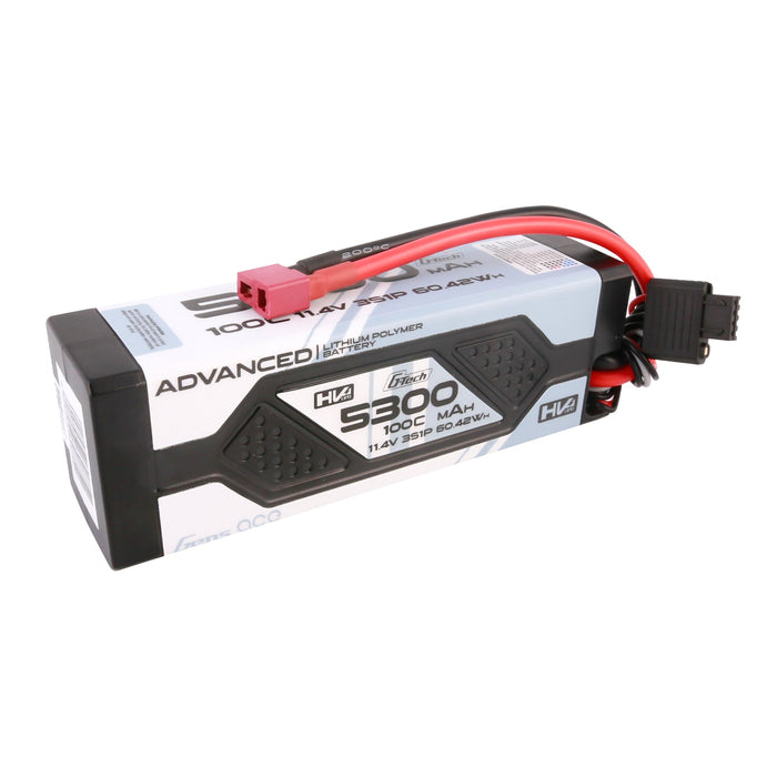 Gens Ace Advanced G-Tech 5300mAh 11.4V 3S1P 100C HV Hardcase LiPo (T)