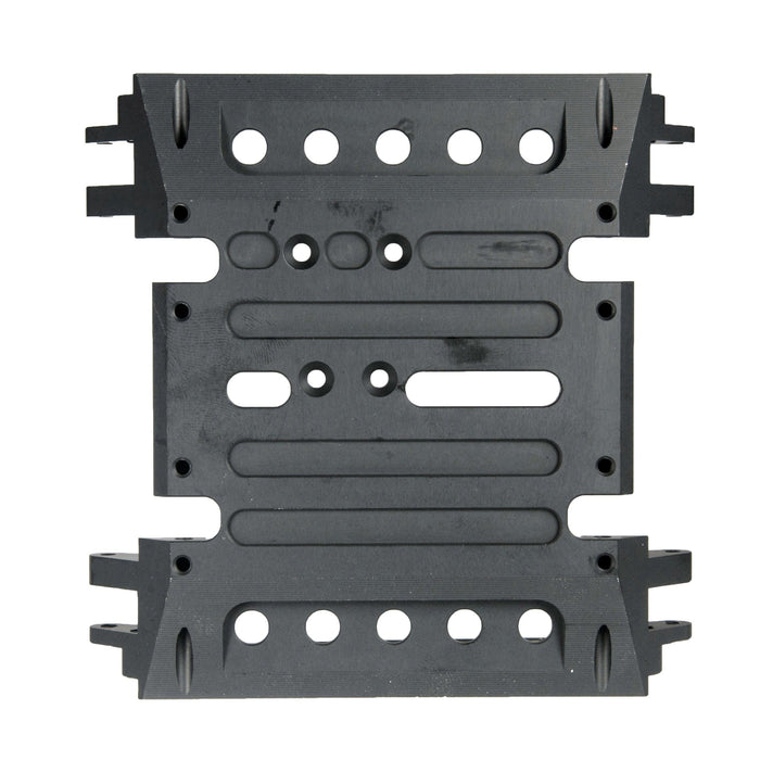 Gear Box Skid Plate for Axial Wraith (Aluminium) Onderdeel Yeahrun black 