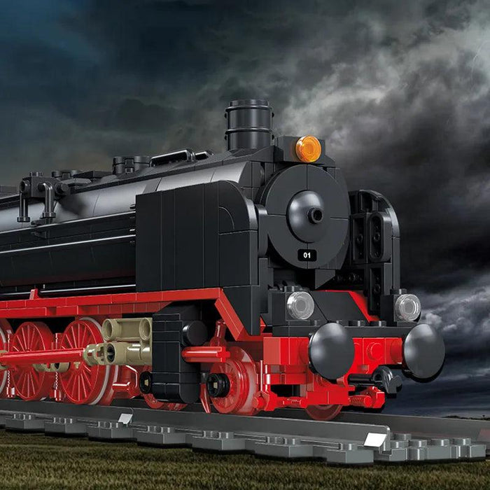 German BR01 Steam Locomotive Model Building Blocks (1173 Stukken) - upgraderc