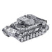 German IV Tank 3D Model (168 Roestvrij Staal) Bouwset Piececool 