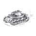 German IV Tank 3D Model (168 Roestvrij Staal) Bouwset Piececool 
