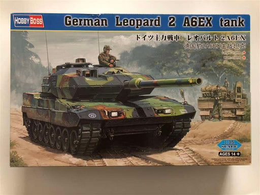 German Leopard 2 A6EX MBT 1/35 Model (Plastic) Bouwset HobbyBoss 