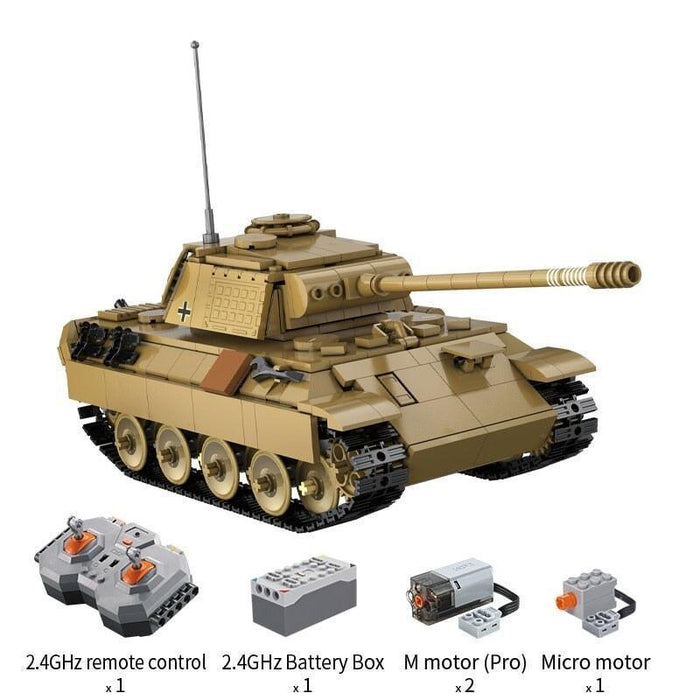German Panther Tank (907 stukken) Bouwset CaDA