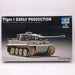 German Tiger 1 1/72 Tank Early Production Model (Plastic) Bouwset TRUMPETER 