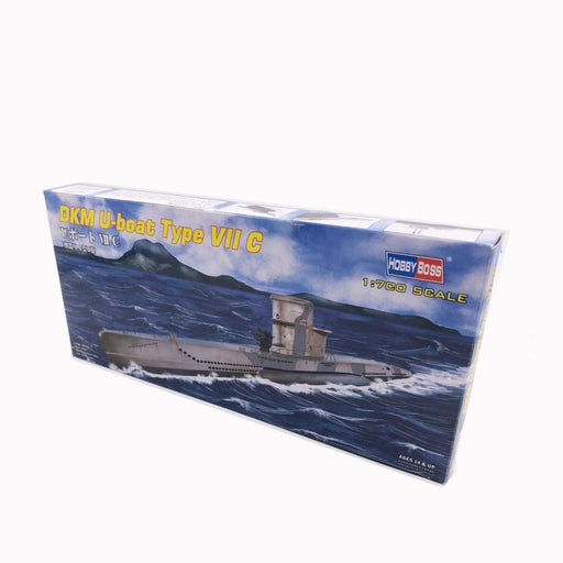 German Type VIIC U-boat Submarine 1/700 Model (Plastic) Bouwset HobbyBoss 