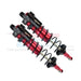 GPM 128mm Front Shock Absorber for Traxxas SLEDGE 4WD 1/8 (Aluminium) - upgraderc