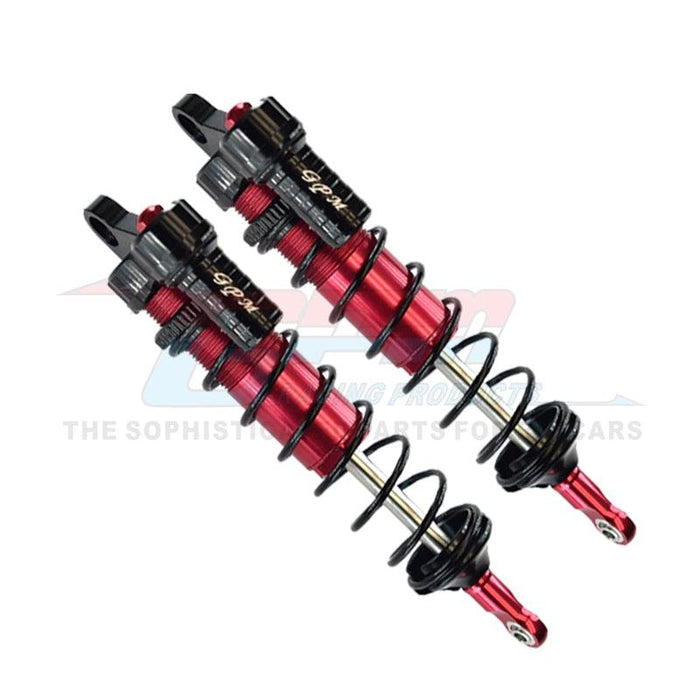 GPM 143mm Rear Shock Absorber for Traxxas SLEDGE 4WD 1/8 (Aluminium) - upgraderc