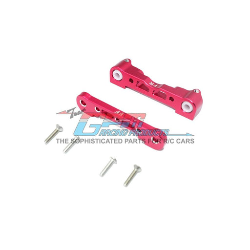 GPM Front Lower Arm Fixed Block Mount for Arrma 1/7 1/8 (Aluminium) Onderdeel GPM Red 