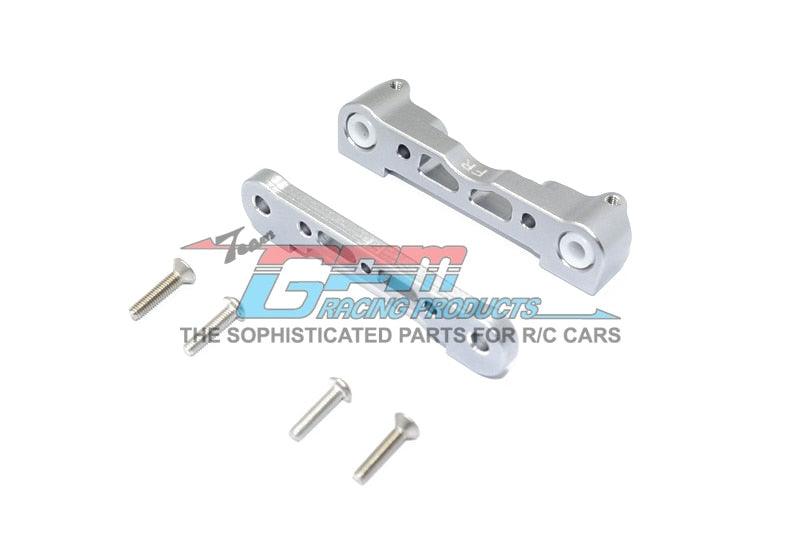 GPM Front Lower Arm Fixed Block Mount for Arrma 1/7 1/8 (Aluminium) Onderdeel GPM Light Grey 