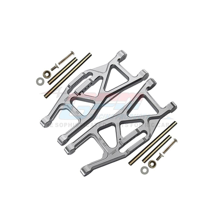 GPM Front/Rear Lower Suspension Arms for Traxxas MAXX WideMaxx 4S 1/10 (Aluminium) 8999 - upgraderc