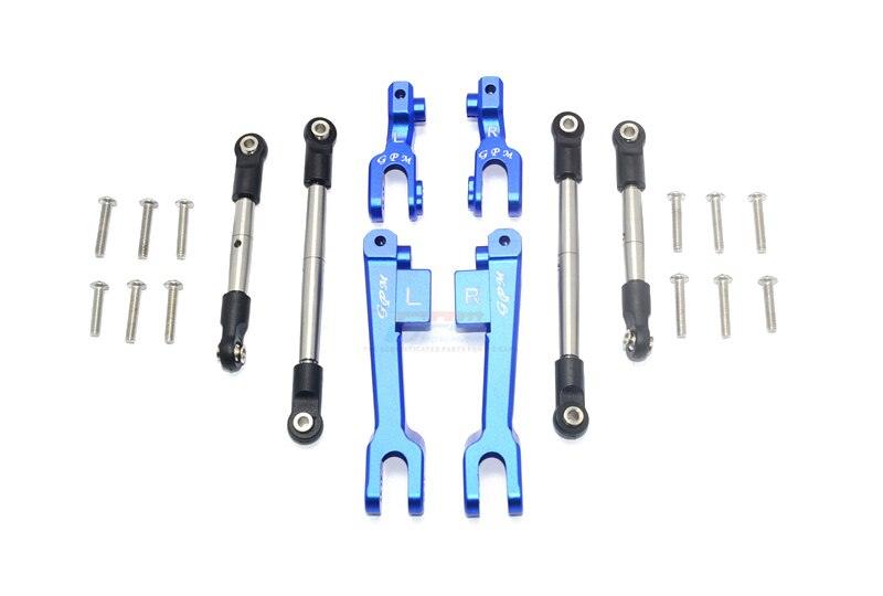GPM UDR Front /rear anti-roll bar + Tie rod (Aluminium) Onderdeel GPM Blue 