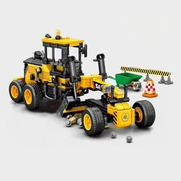 Grader 712019 Model Building Blocks (451 Stukken) | Sembo — UpgradeRC