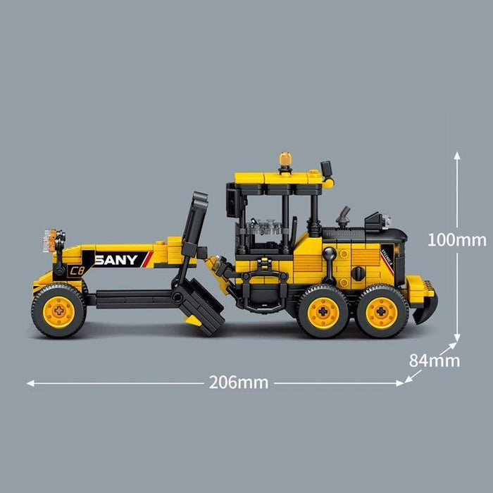 Grader 712019 Model Building Blocks (451 Stukken) | Sembo — UpgradeRC