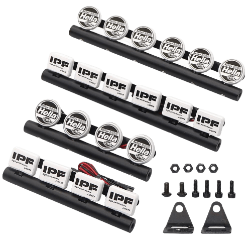 Hella/IPF Roof Light Bar for 1/10 crawlers Onderdeel upgraderc 