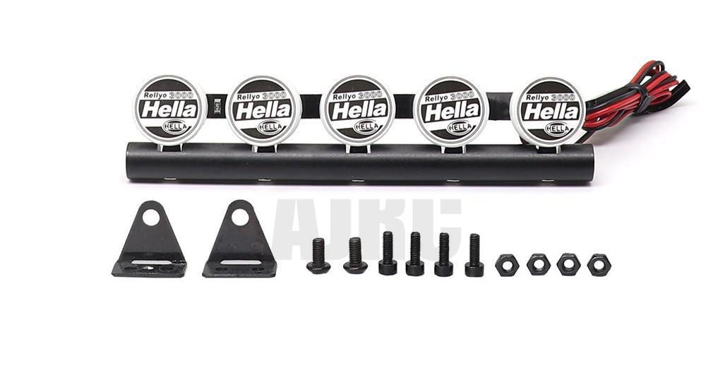 Hella/IPF Roof Light Bar for 1/10 crawlers Onderdeel upgraderc Hella 5 