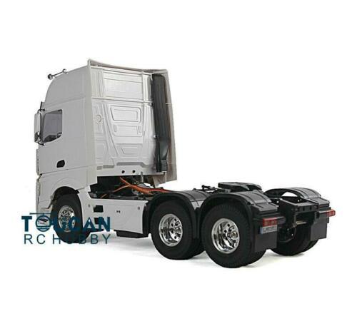 Hercules Actros Benz Hightop 6x4 3-Axles 1/14 Tractor Truck Kit - upgraderc