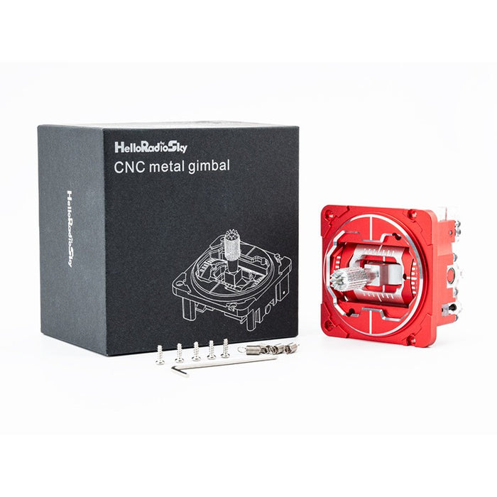 HelloRadioSky HG01 CNC Gimbal for V16 (Red)