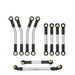High Clearance Chassis Links Steering Links Set for FMS FCX24 1/24 (RVS) FCX24-15, FCX24-16 - upgraderc
