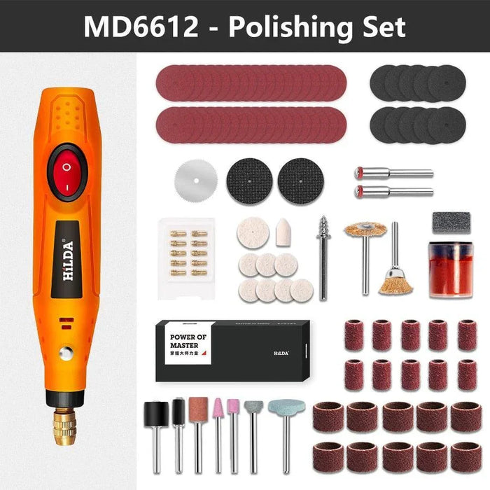 HILDA 12V Mini Drill Rotary Tool - upgraderc