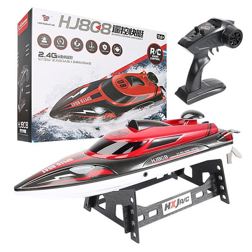 HJ808 25km/h High-Speed Boat Boot upgraderc red 1 battery 
