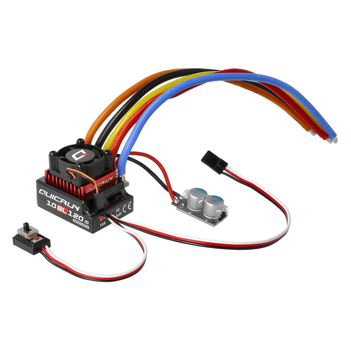 Hobbywing Quicrun 10BL120 G2 ESC/3650SD 3600kV 10.5T Motor Combo