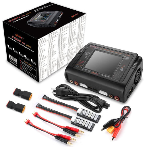 HTRC T400 Pro LiPo Battery Charger Dual Channel Touch Screen - upgraderc