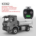 Huina 1/14 4X4 Hydraulic Dump Truck RTR (Metaal) - upgraderc